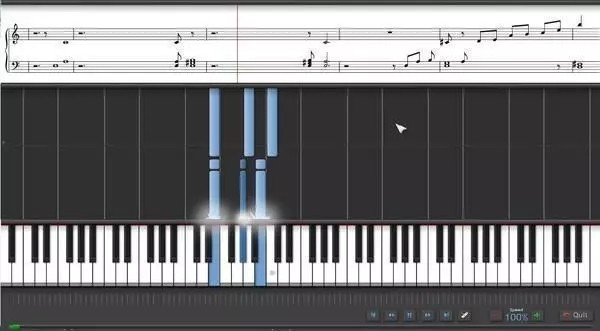 synthesia piano截圖