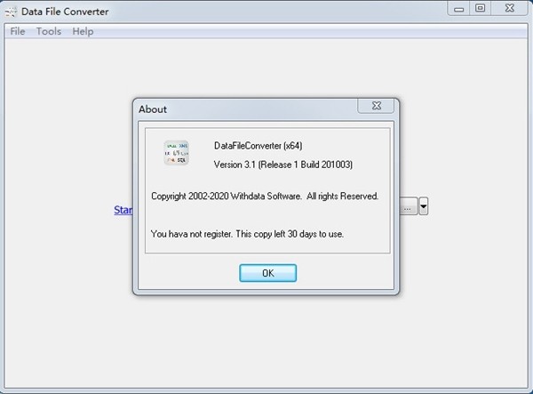 DataFileConverter截圖