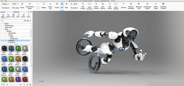 Luxion KeyShot Pro截圖