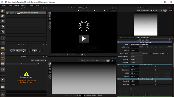 HDR Light Studio截圖