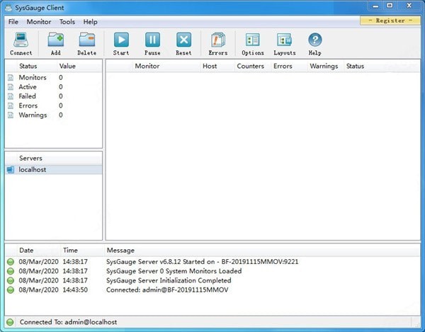 SysGauge Ultimate Server截圖