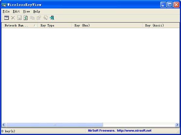 wirelesskeyview截图