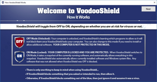 Voodooshield Pro截圖