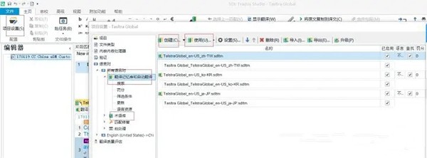 SDL Trados Studio截圖
