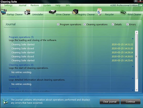 Cleaning Suite Pro截圖