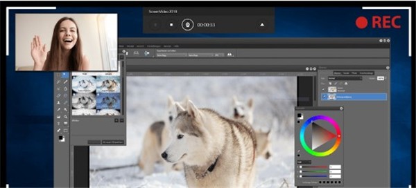 Abelssoft ScreenVideo电脑桌面录制工具截图