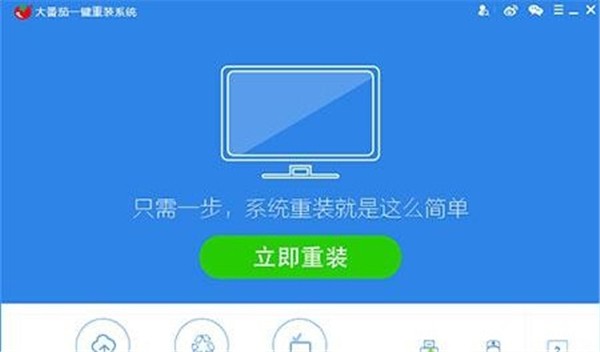 大番茄一鍵重裝系統(tǒng)截圖