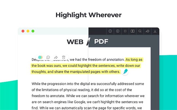 PDF熒光筆截圖