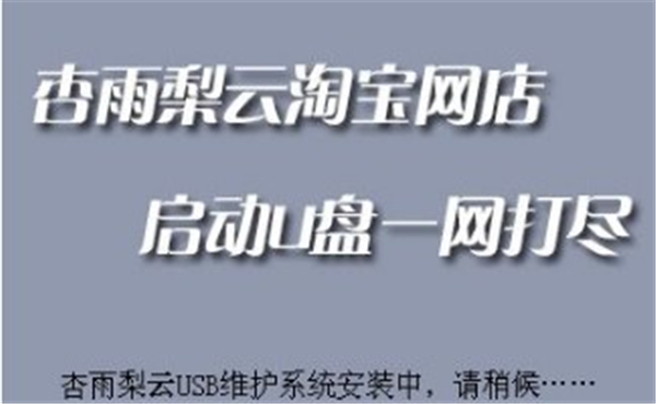 杏雨梨云USB维护系统