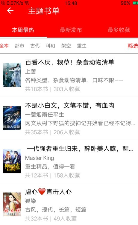 每日小說截圖