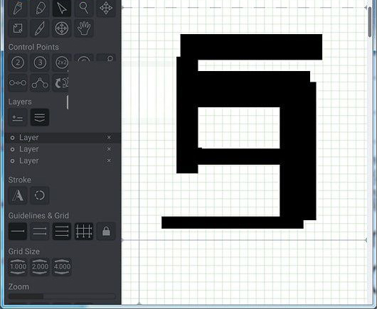 BirdFont字体编辑器