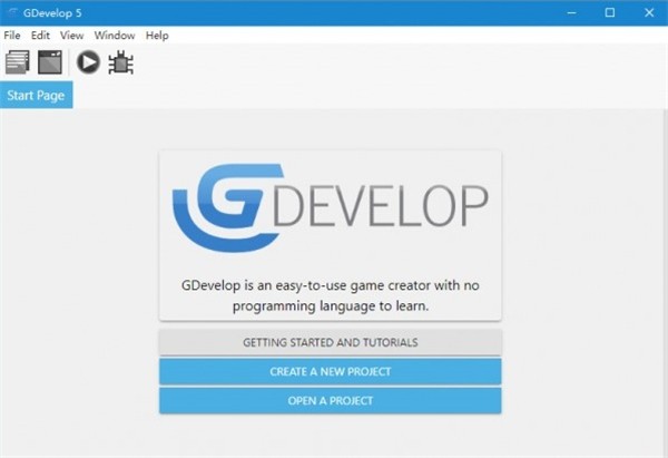 游戲開(kāi)發(fā)工具GDevelop截圖