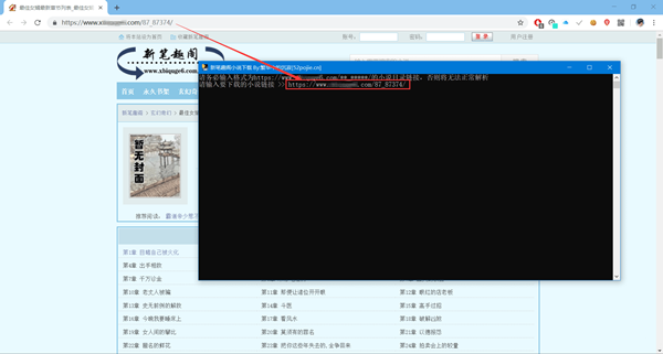 新笔趣阁小说下载器