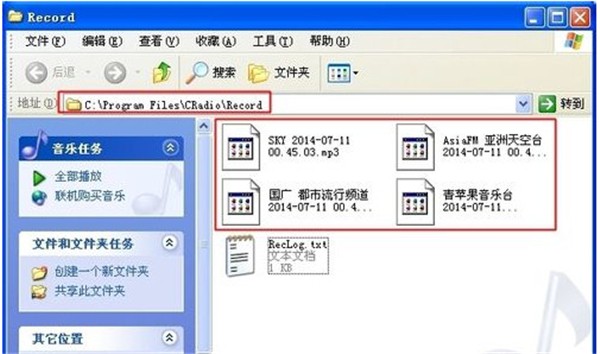 龍卷風網(wǎng)絡收音機截圖
