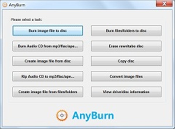 AnyBurn截圖