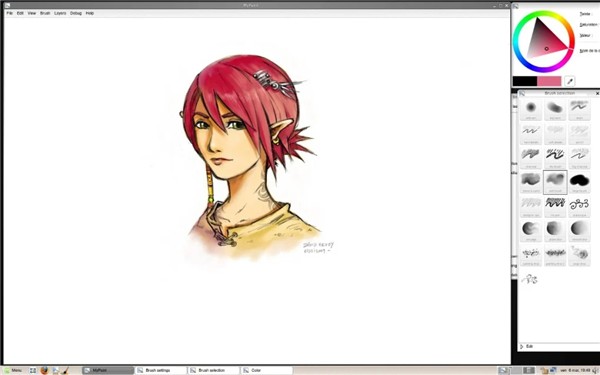 Mypaint截圖