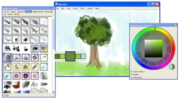 Mypaint截圖