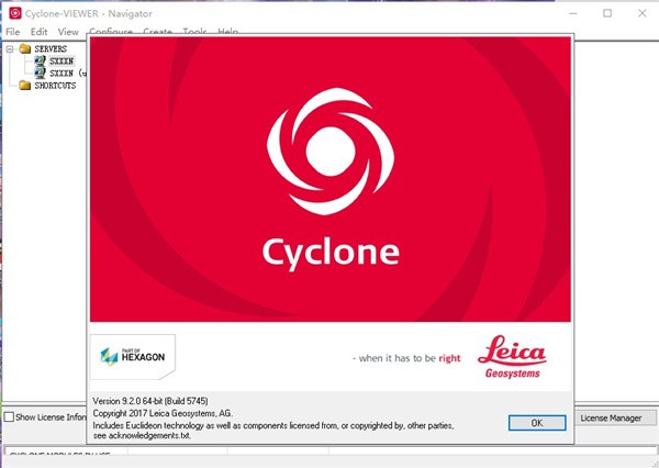 Leica Cyclone截圖