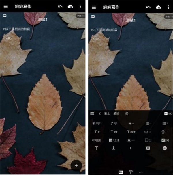 純純寫作截圖