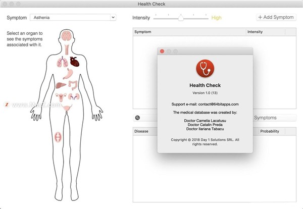 Health Check截圖