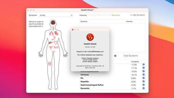 Health Check截圖