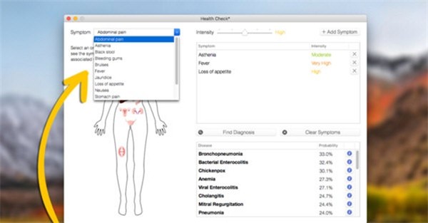 Health Check截圖