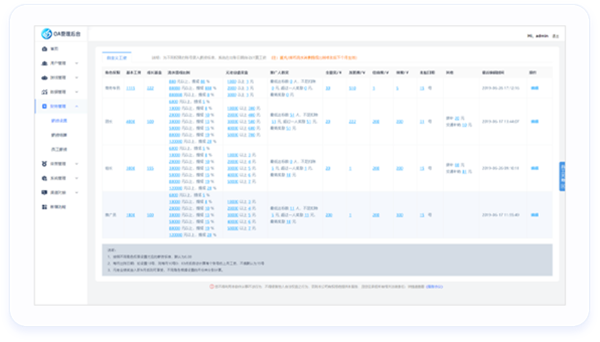 溪谷游戏公会OA系统