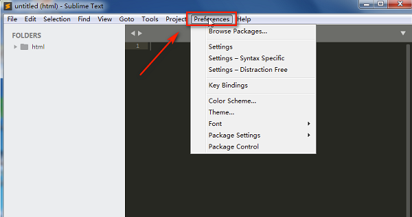 Sublime Text4截圖