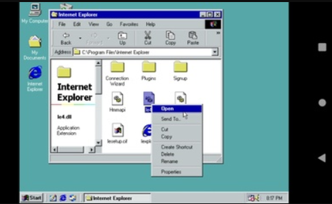 win98模擬器截圖