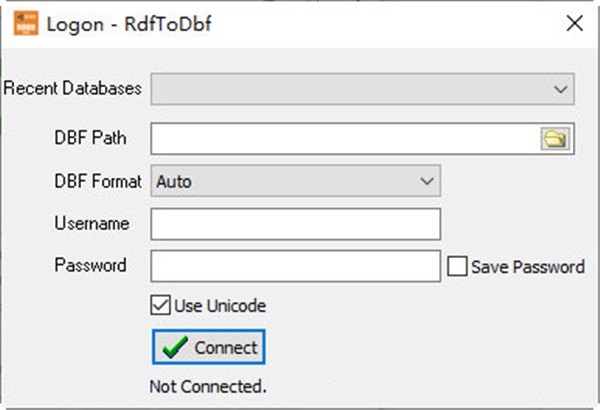 RdfToDbf截圖