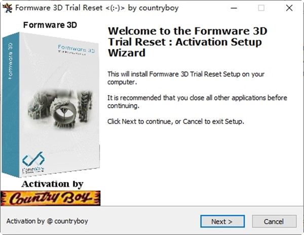 Formware 3D截圖