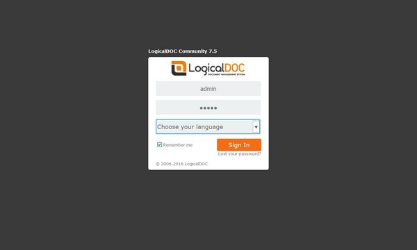 LogicalDOC截圖