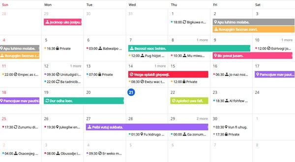 Tui Calendar截圖