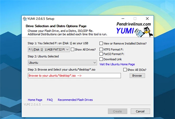 YUMI啟動盤截圖