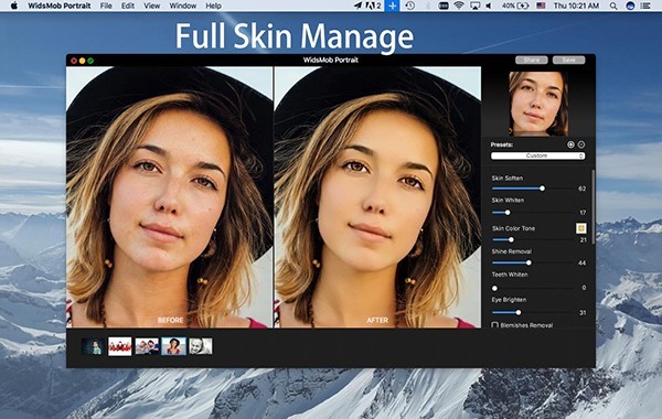 WidsMob Portrait美顏磨皮軟件截圖