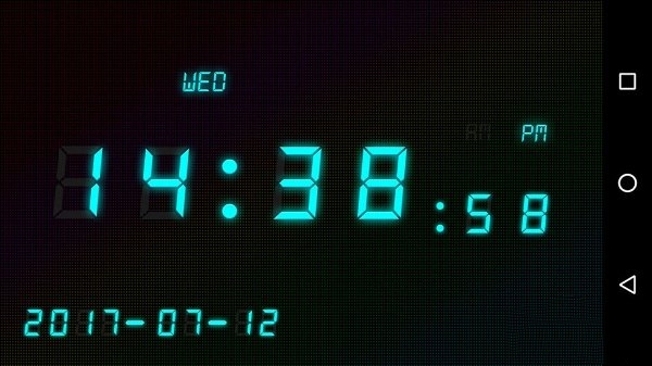 网幂桌面数字时钟