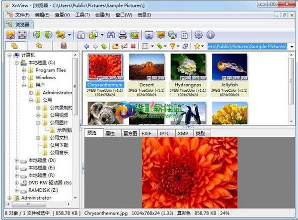XnView Portable截图