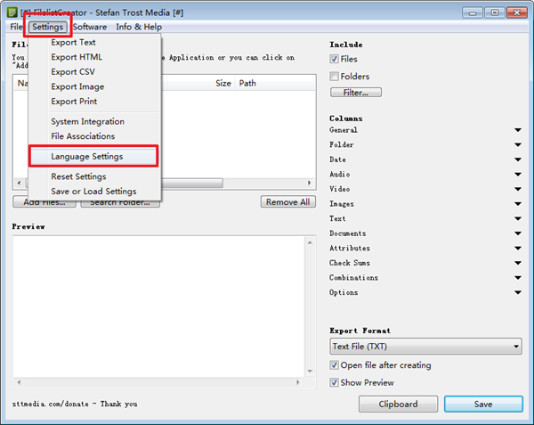 文件清单生成器