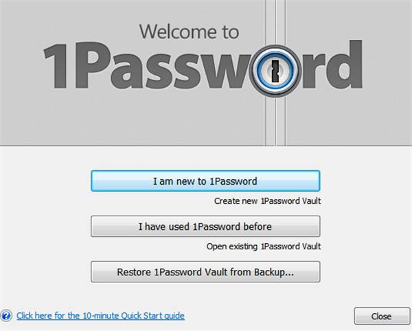 1Password截圖