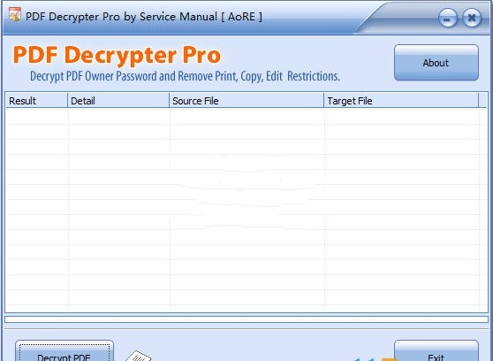 Free Decrypt PDF截圖