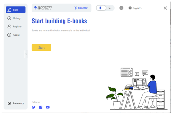 BookIt Desktop截圖