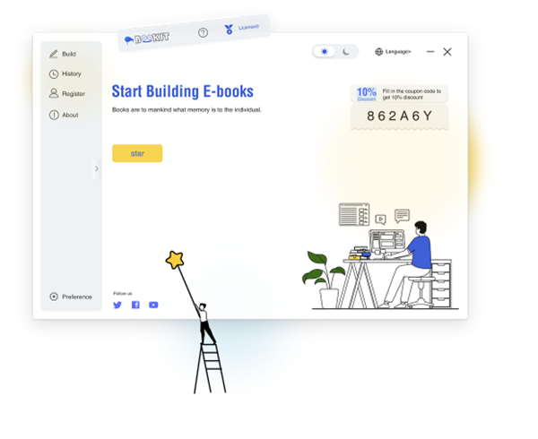 BookIt Desktop截圖