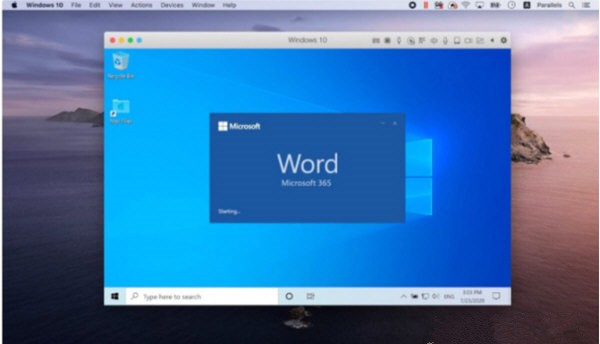Parallels Desktop截圖