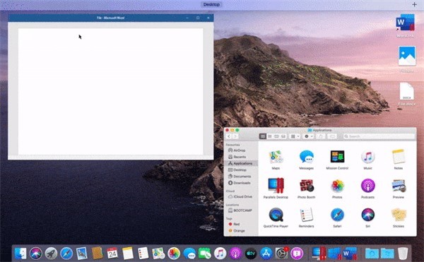 Parallels Desktop截圖