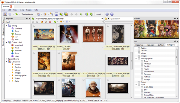 XnView MP截圖