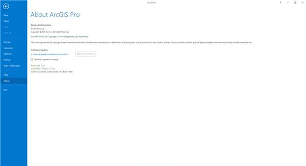 ARCGIS PRO截圖