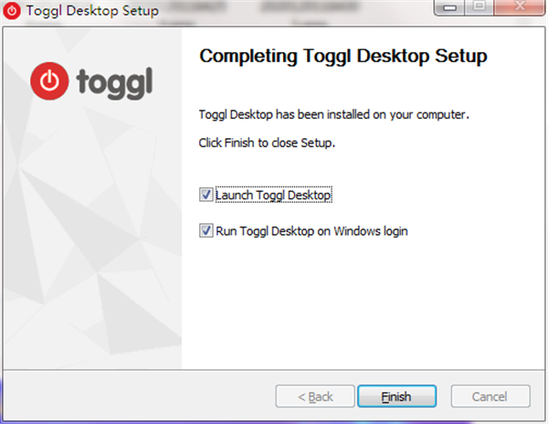 Toggl截圖