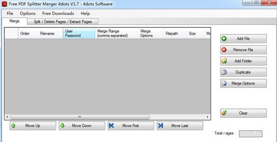 Free PDF Splitter截圖