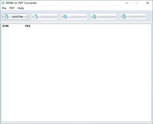 MOBI to PDF Converter截圖