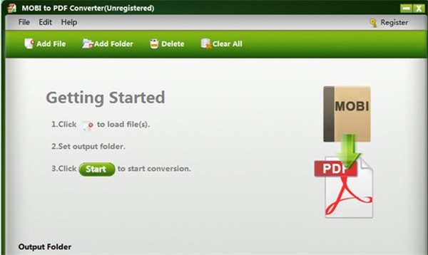 MOBI to PDF Converter截圖